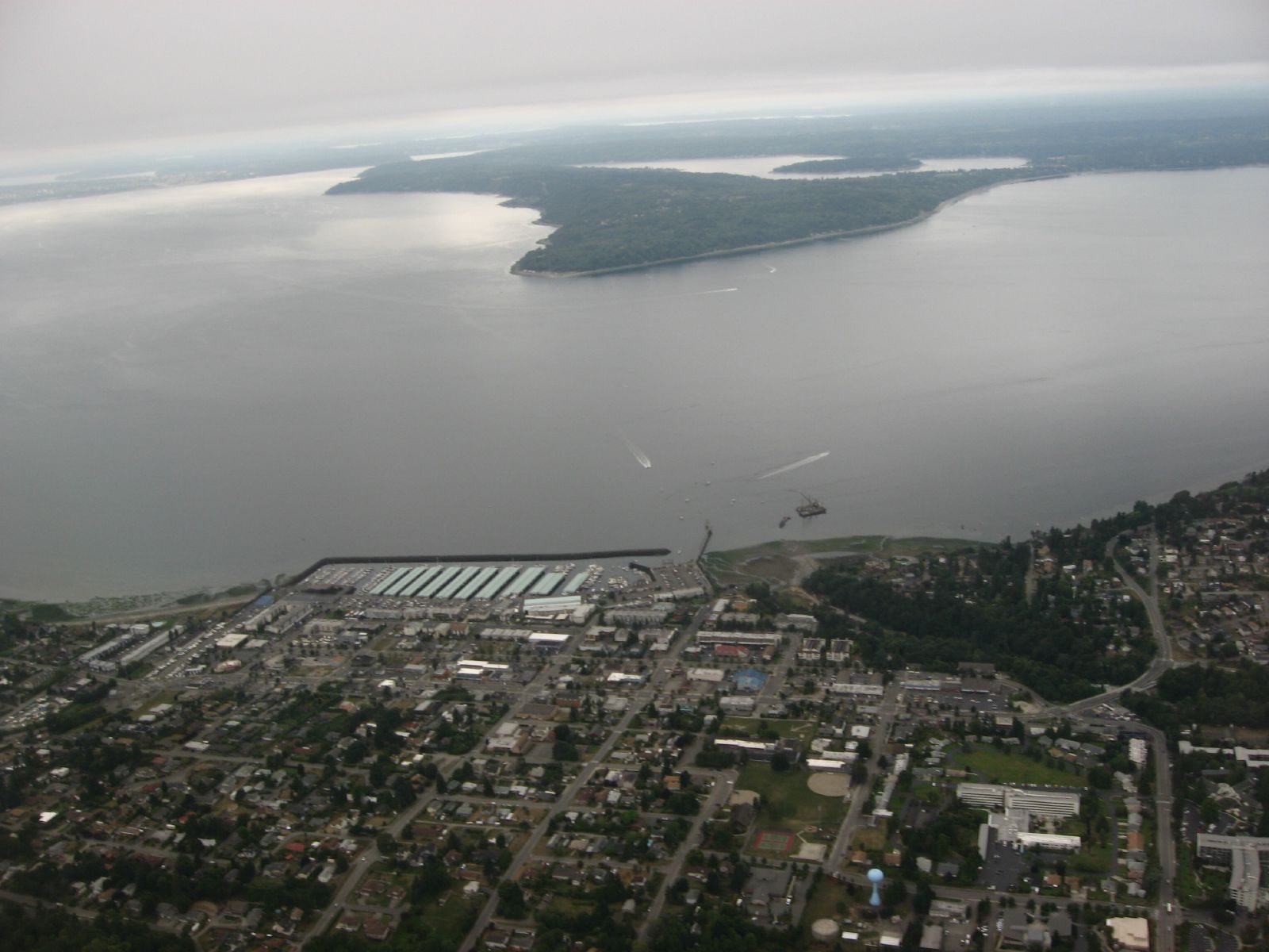 Diligence Security service area of Des Moines, Washington — local view of Des Moines in King County.
