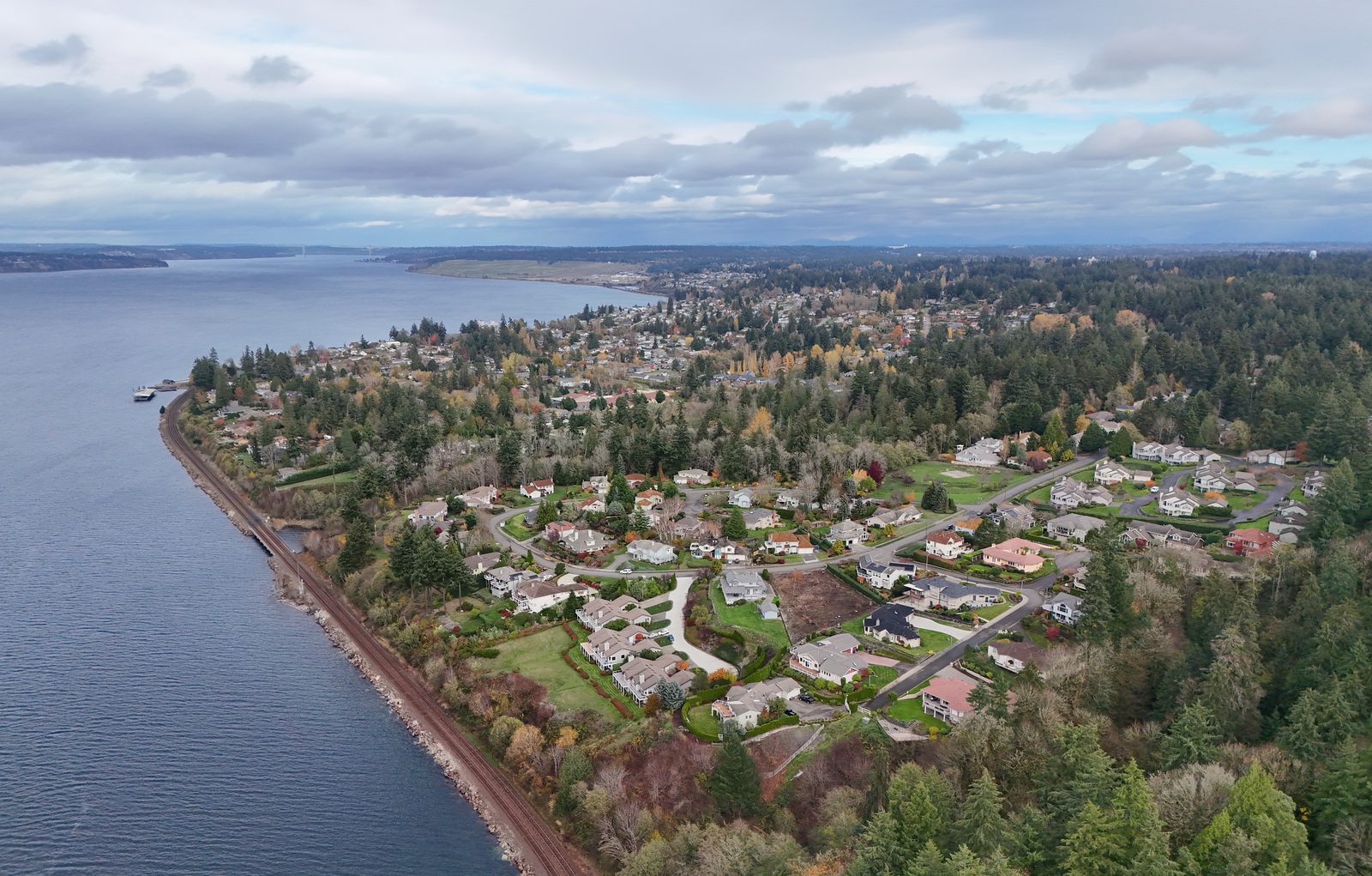 Diligence Security service area of Steilacoom, Washington — local view of Steilacoom in Pierce County.